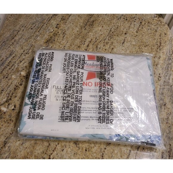 Meadowbrook Bedding Vintage New Meadowbrook Luxury Percale Pink Blue Floral Country Full